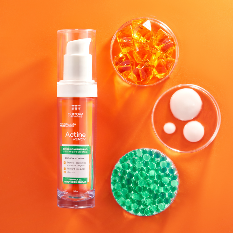 Actine Concentrado renovador antiacné contra: brotes, espinillas y puntos negros