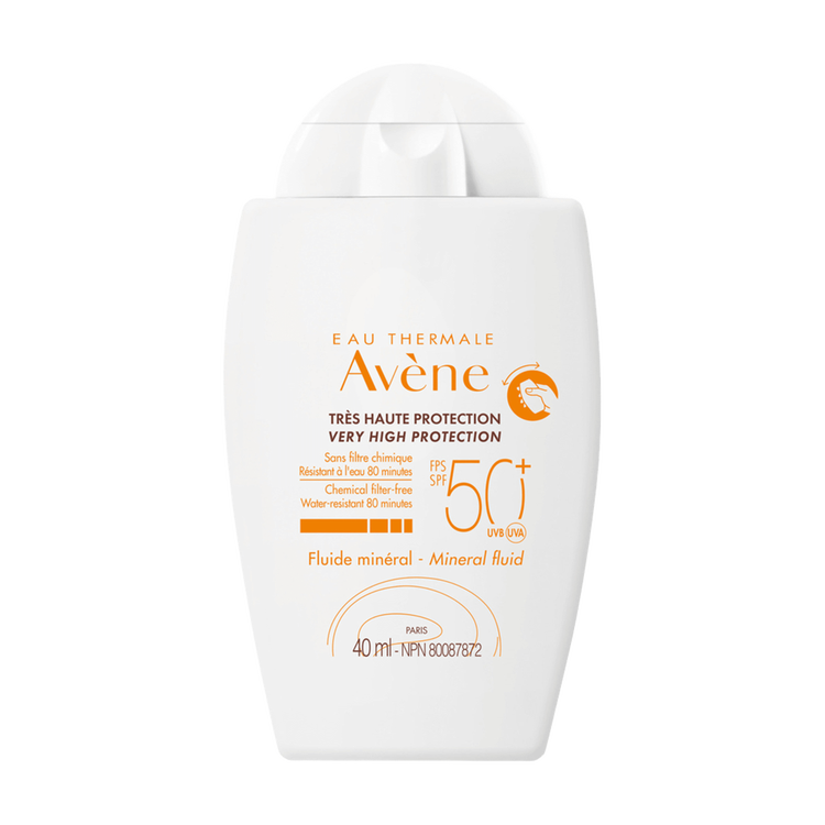 Fluido Mineral Protector solar muy alta protección solar 100% mineral