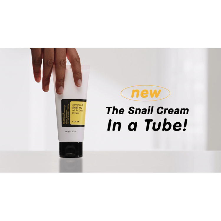 Advanced Snail 92 - Crema facial, hidrata y nutre la piel irritada