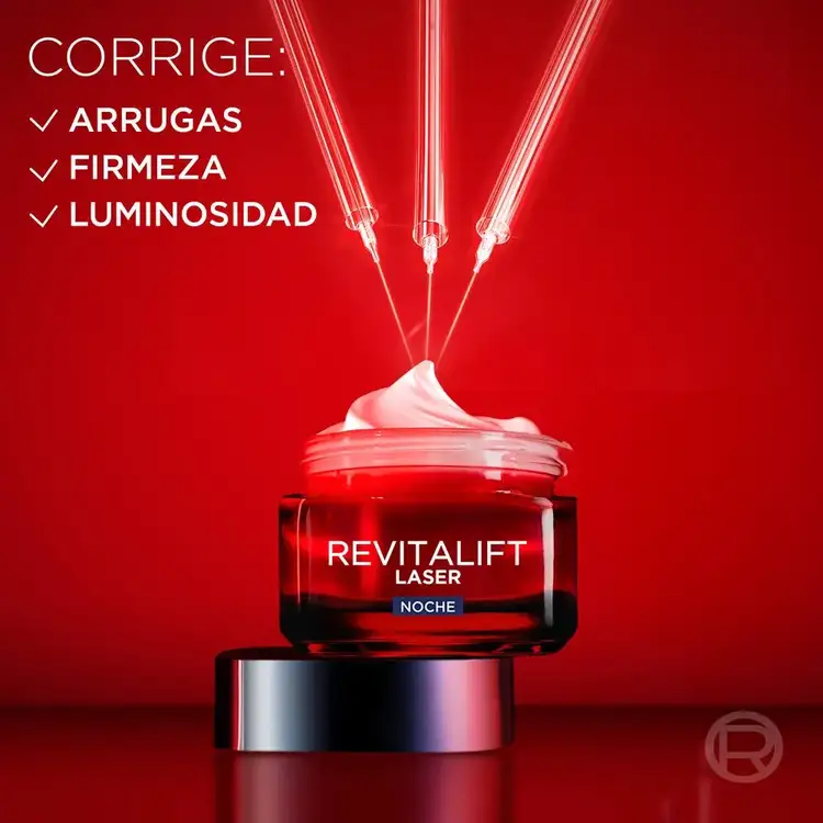Revitalift Laser - Crema de noche, anti-signos de la edad 50ml