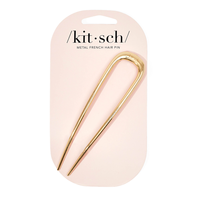 Metal French Hair Pin - Sujetador para cabello, peina con estilo