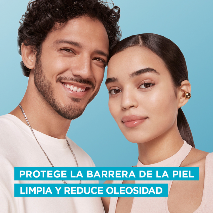 Garnier Skin Gel limpiador limpia, matifica y protege