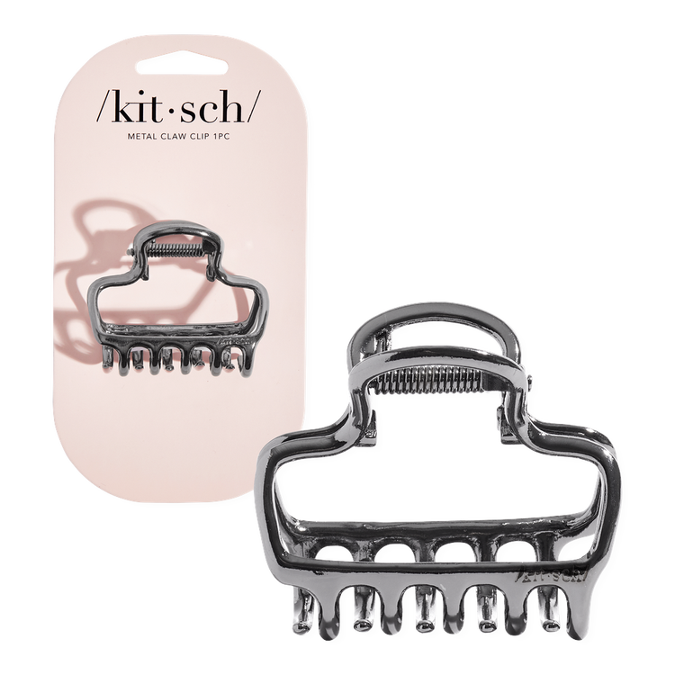 Metal Medium Open Shape Puffy Claw Clip Pinza metálica agarre firme