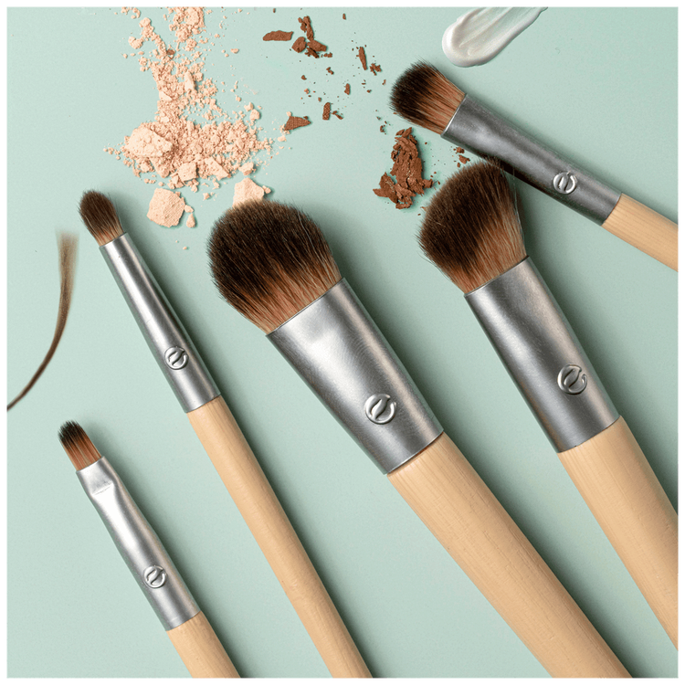 Daily Defined Eye - Set de brochas para ojos, para sombras, delineador y purpurina