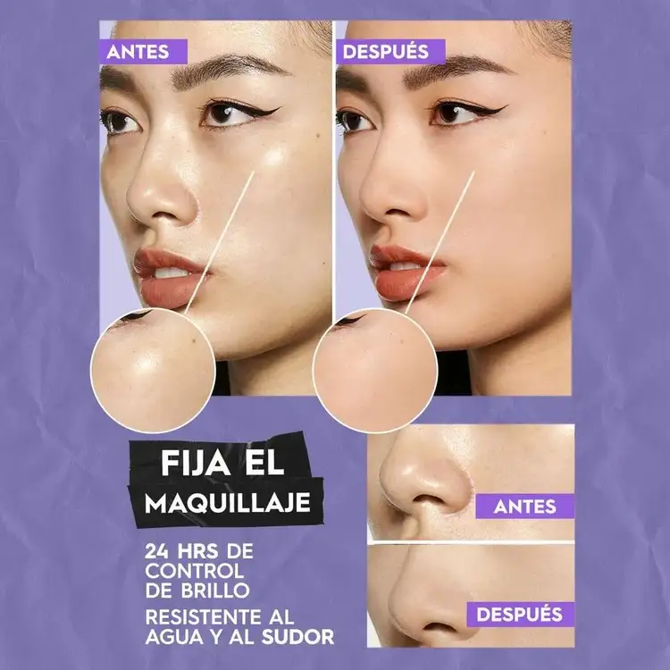 All Nighter Setting Loose Powder Polvo traslúcido disminuye poros y controla el brillo