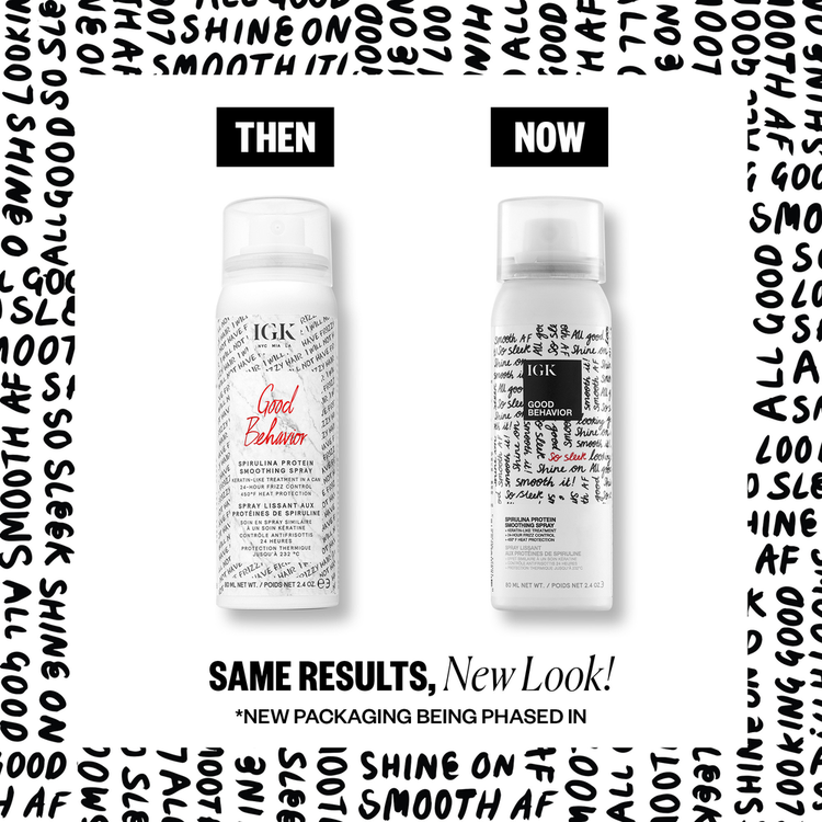 Travel Size Good Behavior Spirulina Protein Smoothing Spray combate el frizz