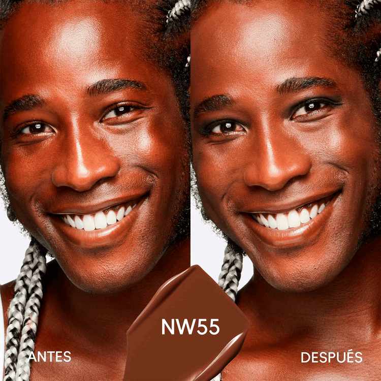 Studio Fix Fluid Spf 15 24Hr Matte Foundation + Oil Control Base de maquillaje mate natural, controla grasa e hidrata