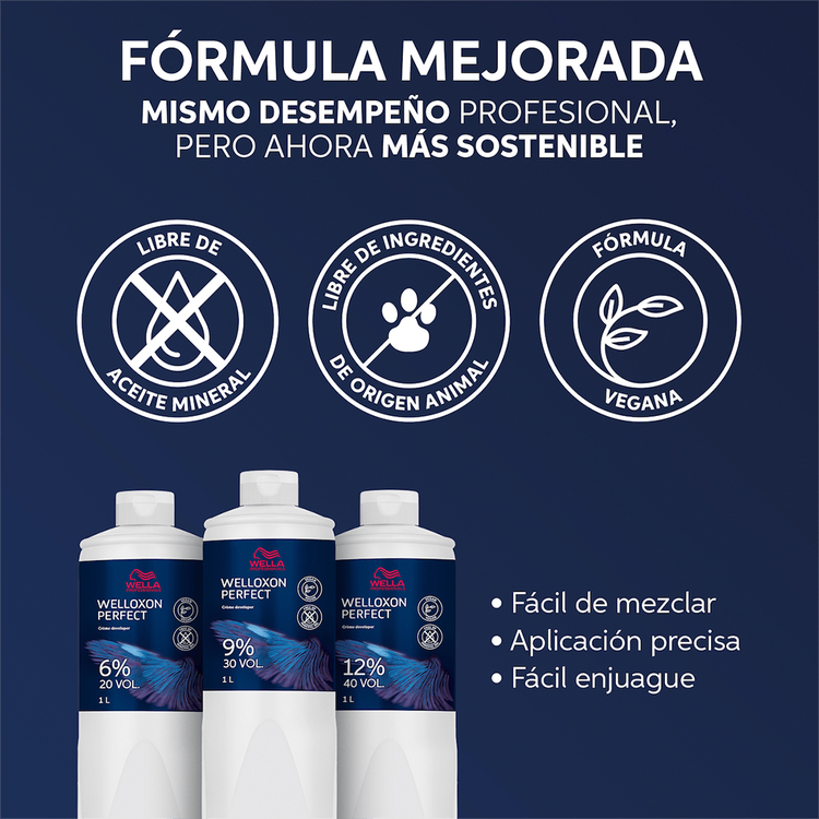 Welloxon - Peróxido, aclara de 2 a 3 tonos