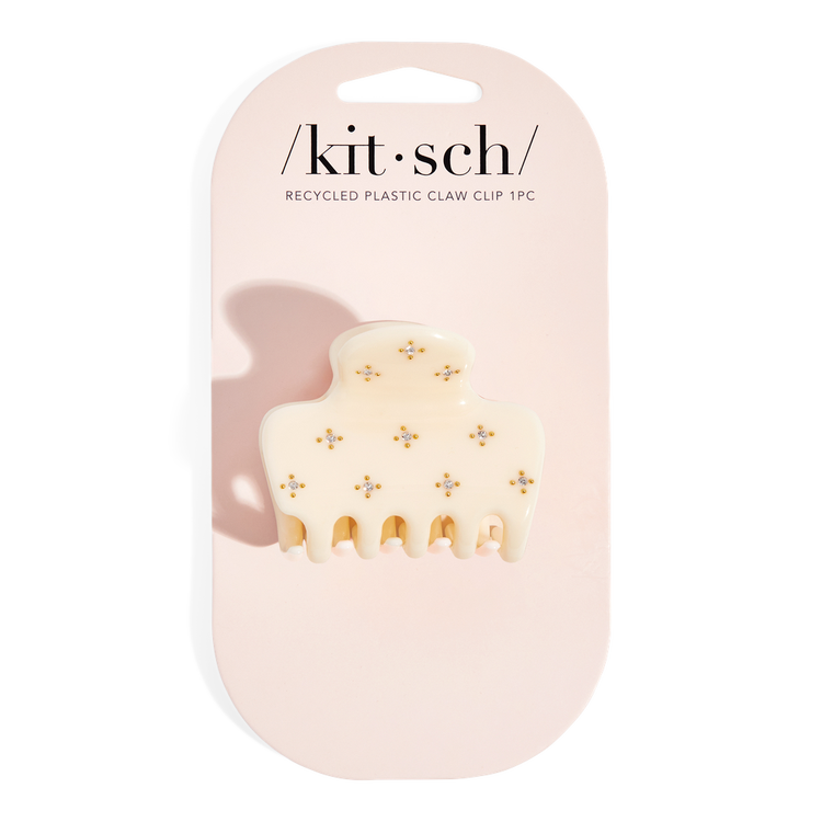 Rhinestone Medium Puffy Pinza tipo garra ideal para peinados