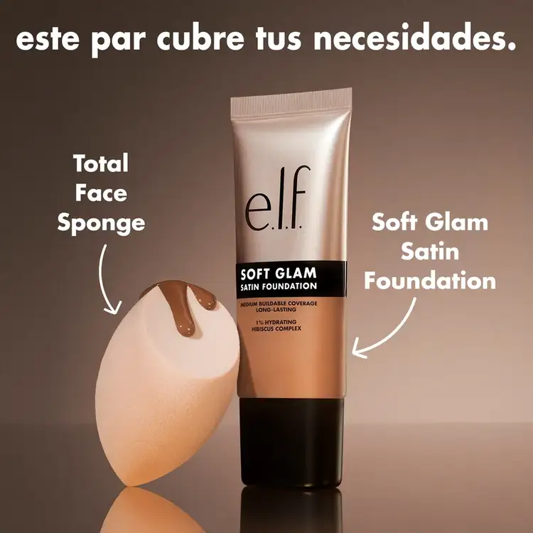 e.l.f. Soft Glam Satin Foundation Base de satinada de larga duración