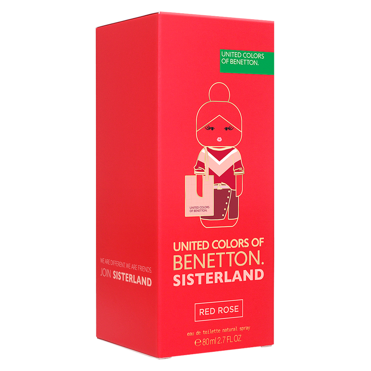 Sisterland Red Rose - Eau De Toilette, enérgica, fuerte y apasionada