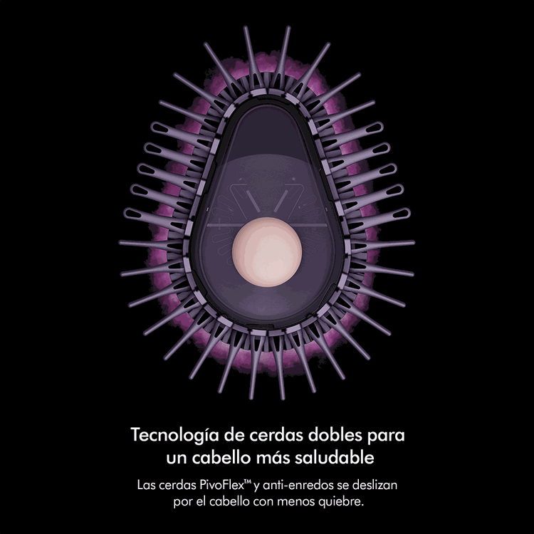 Air Smooth - Cepillo voluminizador de aire, ceramic pink