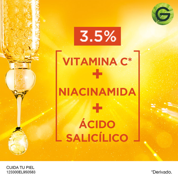 Garnier Skin Serum reduce visiblemente las manchas