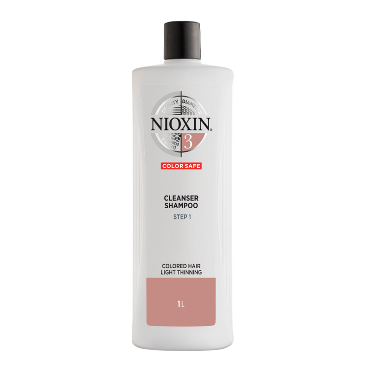 Sistema 3 - Shampoo, para un cabello teñido más grueso