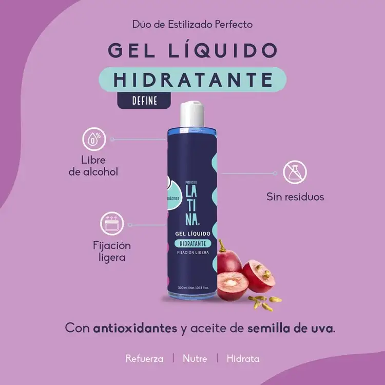 Gel capilar, hidratante