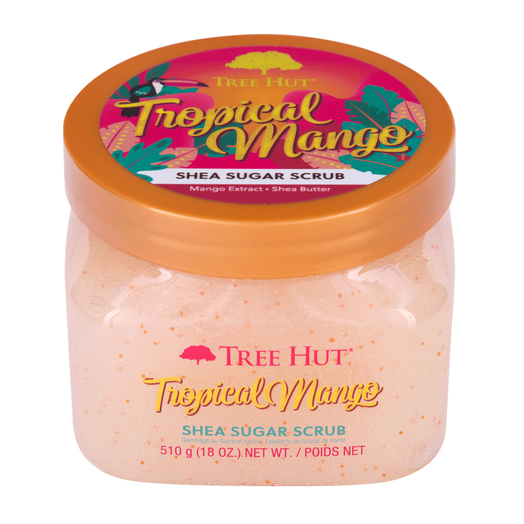 SheaSugarScrubTropicalMango-Exfoliantecorporal,dejalapielsuaveytersa