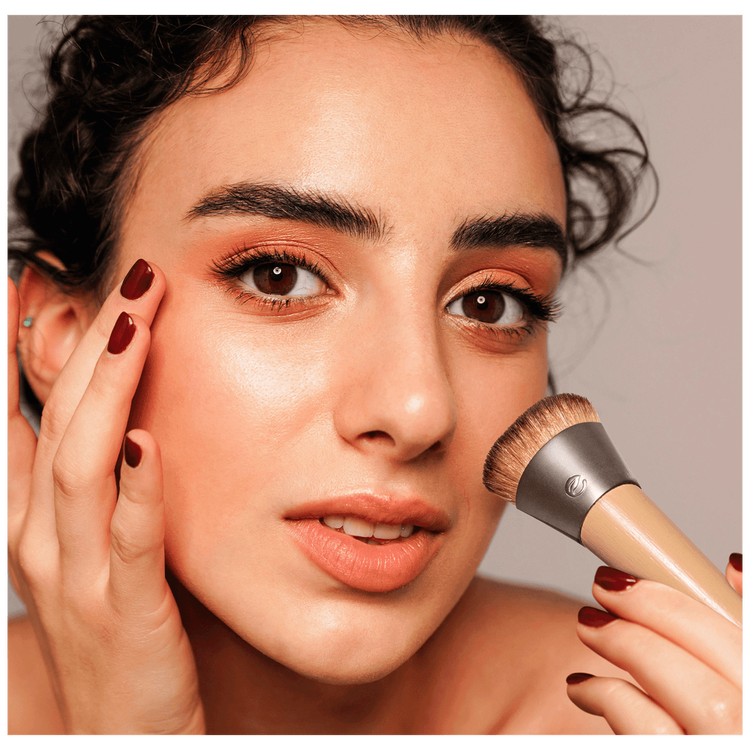 Eco Tools Wonder Cover Complexion - Brocha de maquillaje, para base