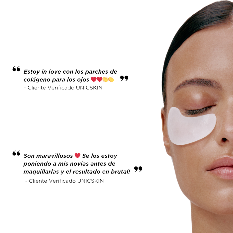 Uniccollagen Flash Eye Mask Parches de colágeno efecto flash