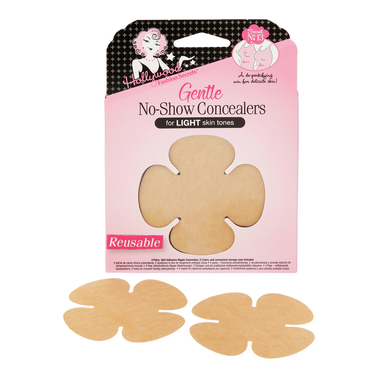 Gentle No-Show Concealers Adhesivo para bra no irrita la piel