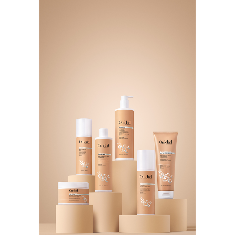 Curl Shaper Double Duty Weightless Acondicionador limpia y acondiciona los rizos