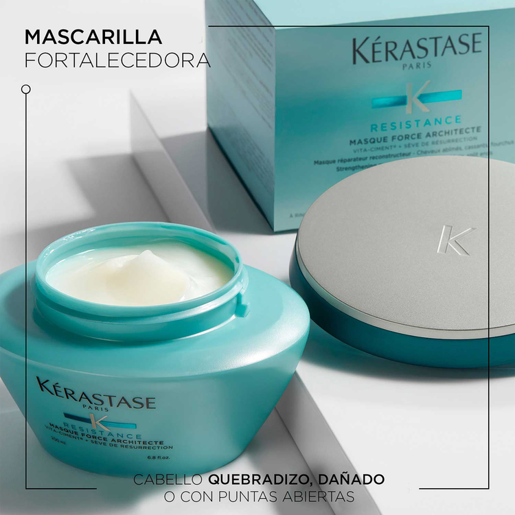 Resistance - Mascarilla capilar, reconstruye y fortalece