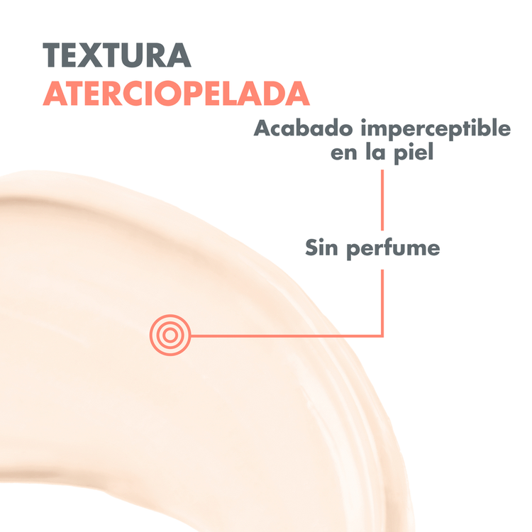 Crema Acabado Invisible Crema facial con protector solar reduce manchas causadas por luz azul