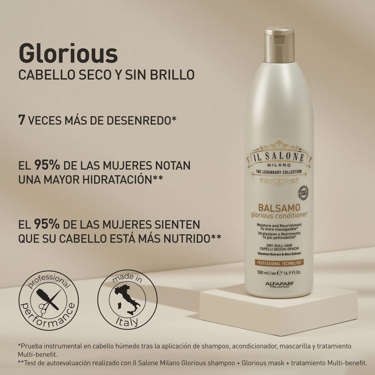 Acondicionador, para cabello seco y apagado