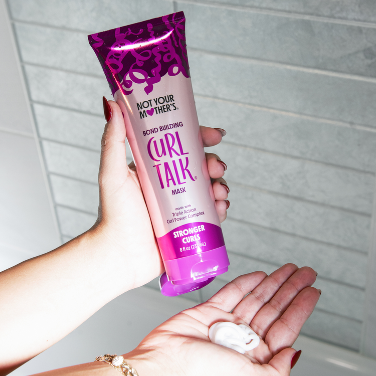 Curl Talk Bond Mascarilla reparadora para rizos hidratación y reparación profunda para rizos