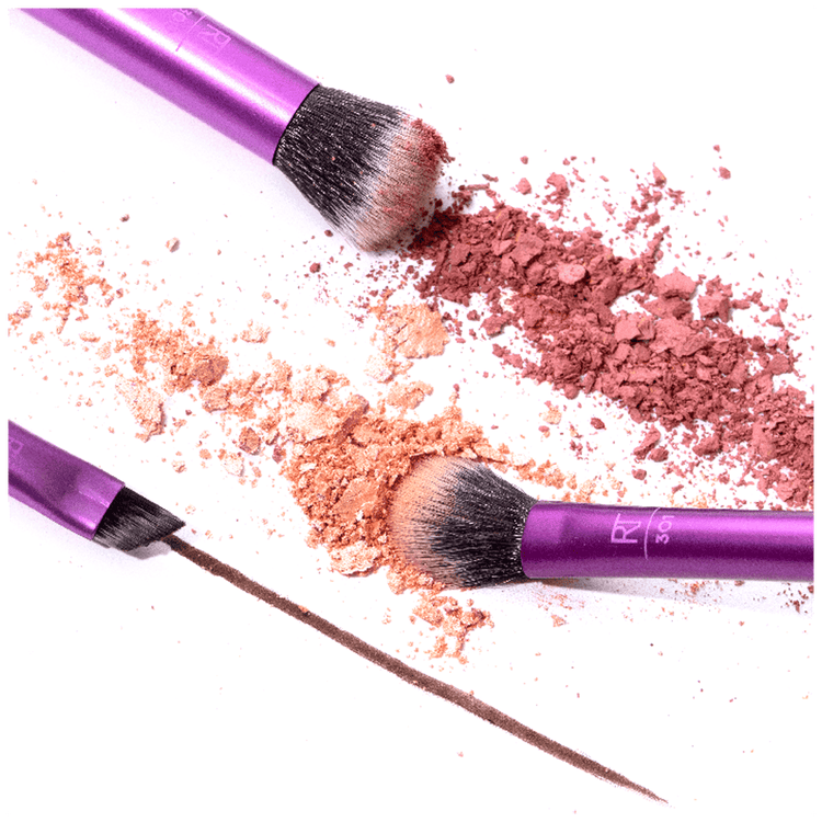 Eye Shade & Blend Makeup Brush Trio - Set de brochas, para ojos