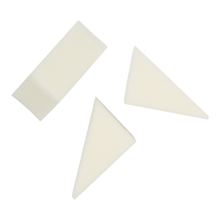 Jumbo Foam Wedges Esponjas jumbo cobertura natural y uniforme