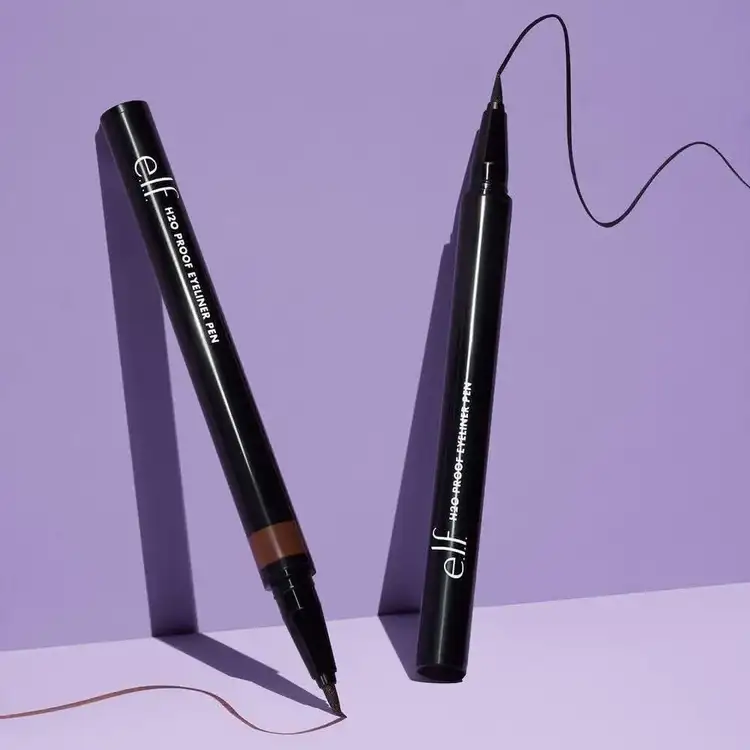 e.l.f. H2O Proof Eyeliner Pen Delineador líquido a prueba de manchas y resistente al agua