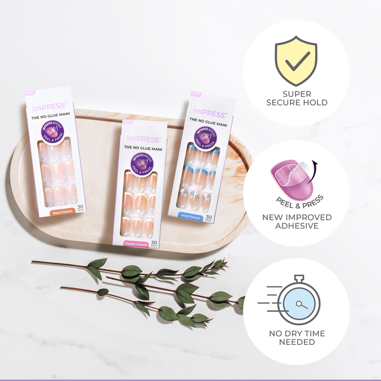 Impress Uñas autoadhesivas sin pegamento