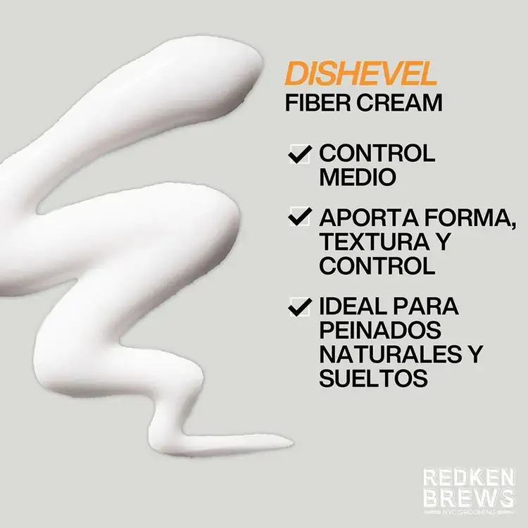 Redken Brews - Crema para peinar, para hombre