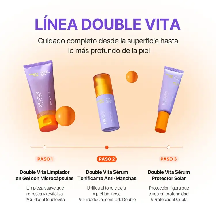 Double Vita Spot Suero facial reduce la apariencia de manchas