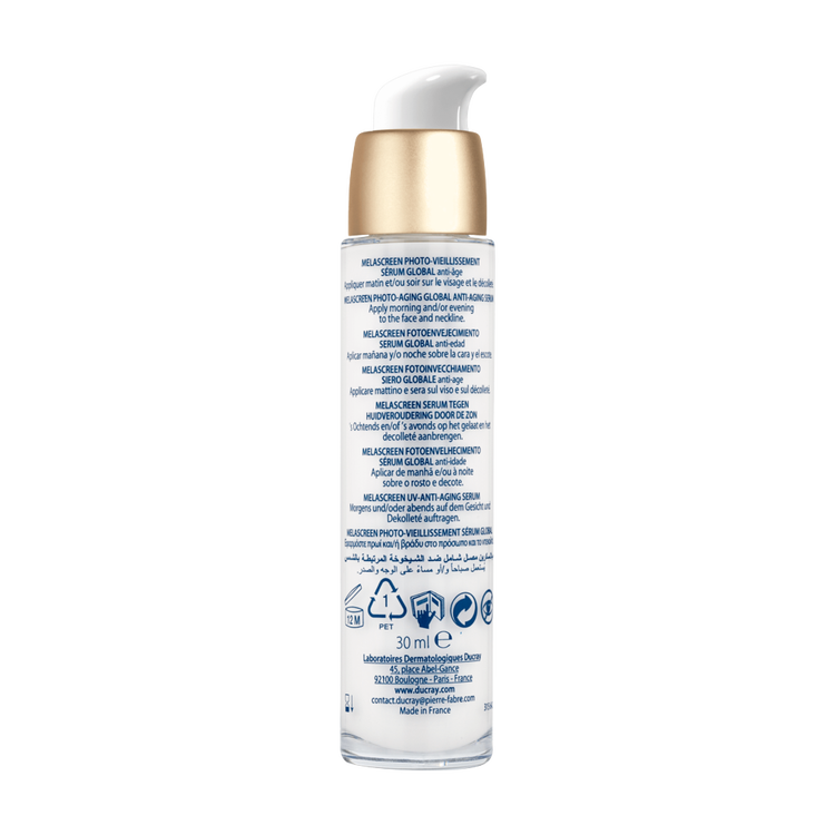 Melascreen Sérum global unifica la piel y restaura su densidad