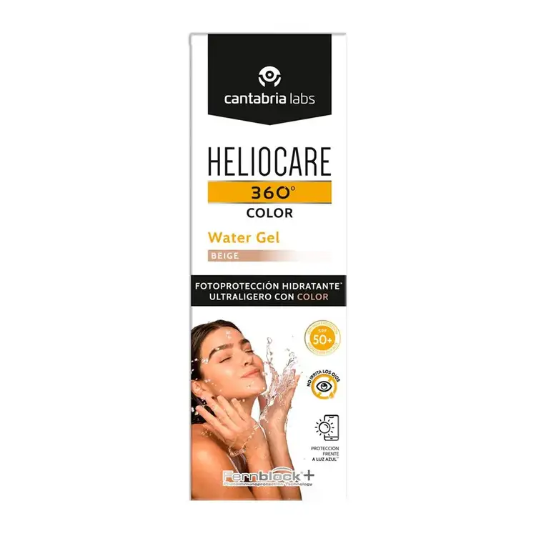 Color Water Gel SPF 50+ Protector solar facial para todo tipo de piel