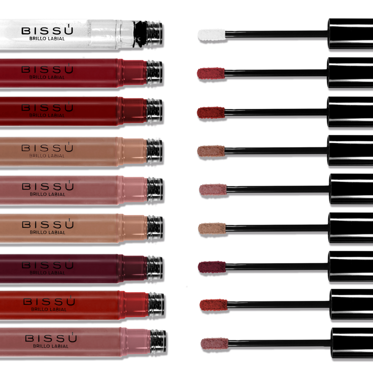 Brillo labial, efecto resplandeciente