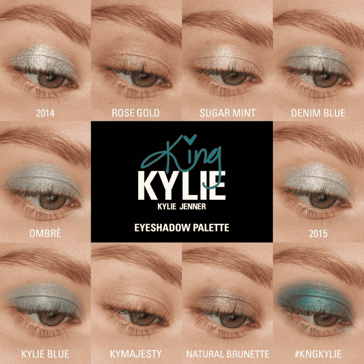 Kylie Cosmetics King Kylie Collection - Eyeshadow Palette, paleta de sombras de ojos
