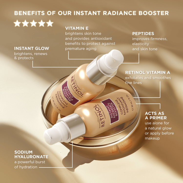 Retinol Potenciador de luminosidad antiedad