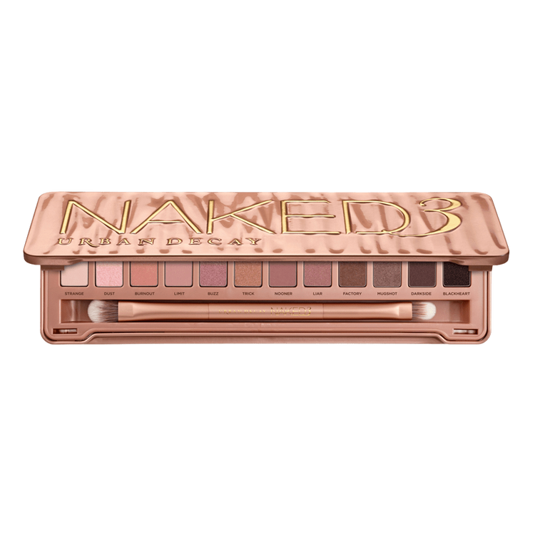 Naked Palette 3 Paleta de sombras tonos mate y luminosos