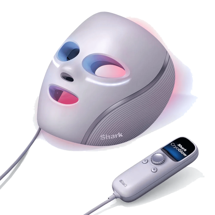 CryoGlow - Máscara facial LED, con tecnología refrescante