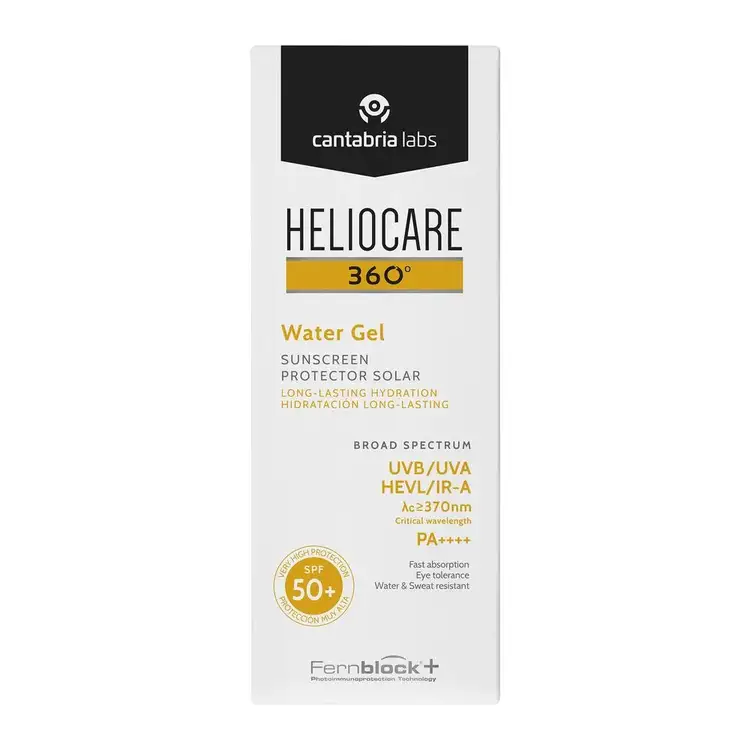 Water Gel SPF 50+ Protector solar con accion hidratante ultraligero
