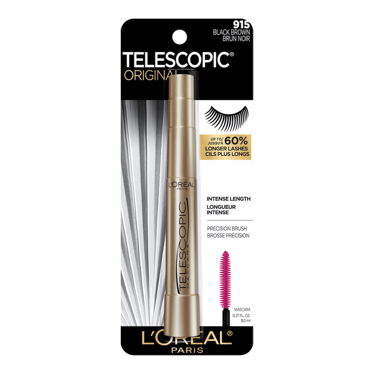 False Lash Telescopic Mascara de pestañas pestañas más largas