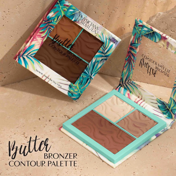 Murumuru Butter Bronzer Contour Palette Paleta de contour broncea y esculpe