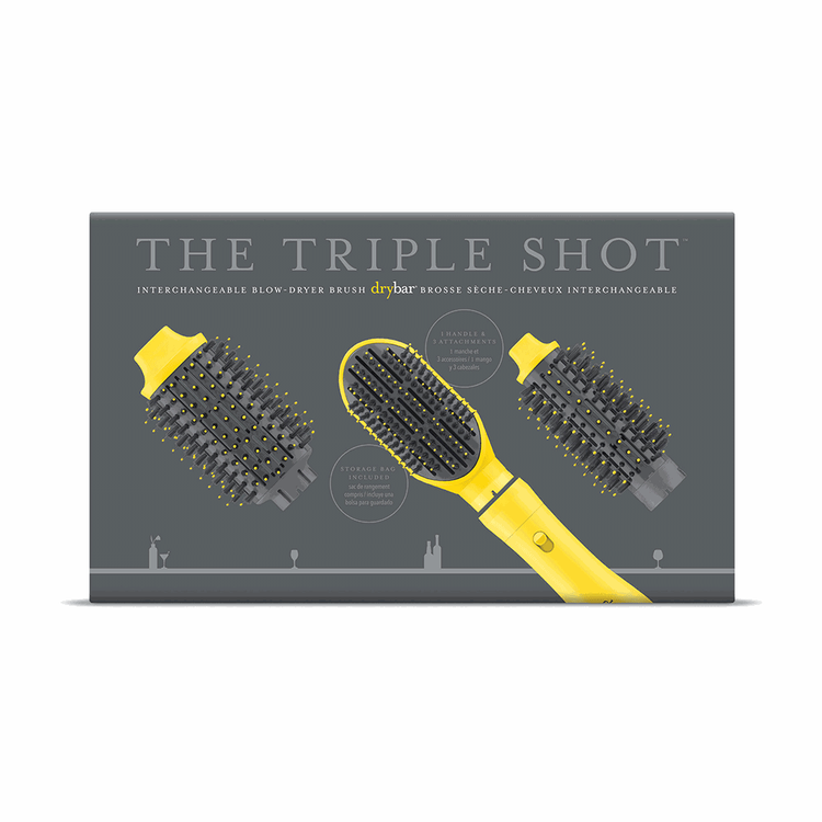 Triple Shot - Cepillo secador y estilizador, logra un blowout perfecto