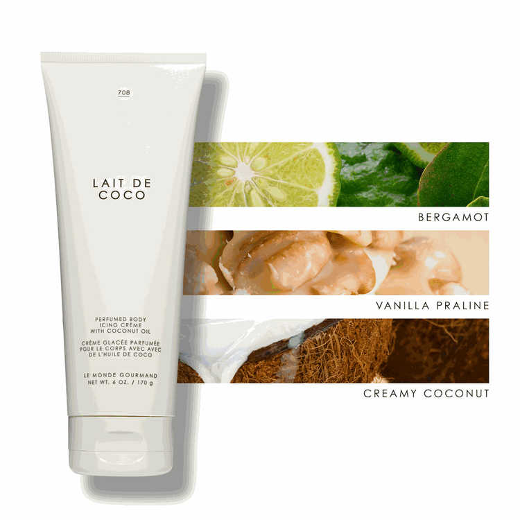 Lait de Coco - Perfumed Body Icing Crème, brinda hidratación y suavidad