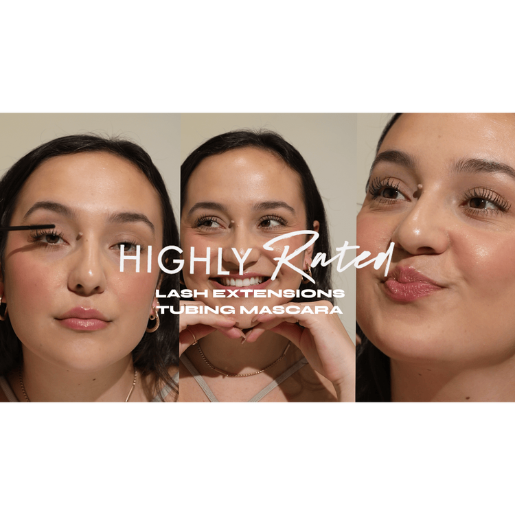 Highly Rated Lash Extensions - Máscara de pestañas, con efecto extensiones de pestañas