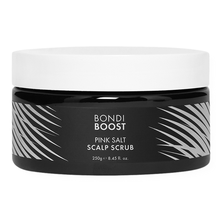 Pink Himalayan Sea Salt Scalp Scrub - Exfoliante capilar, limpia el cuero cabelludo