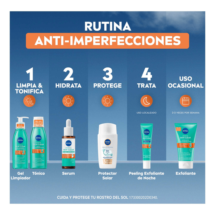 Derma Skin Protector Solar Facial luminosidad inmediata