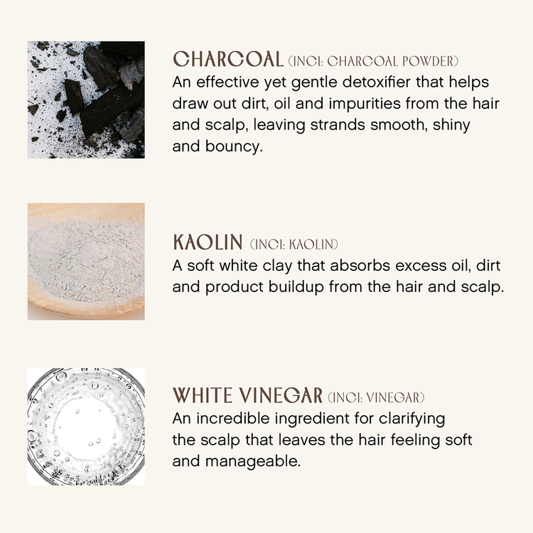 Detox Hair Mask Treatment Mascarilla para cabello purifica el cuero cabelludo